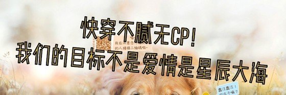 快穿不腻无cp！ 我们的目标不是爱情是星辰大海?